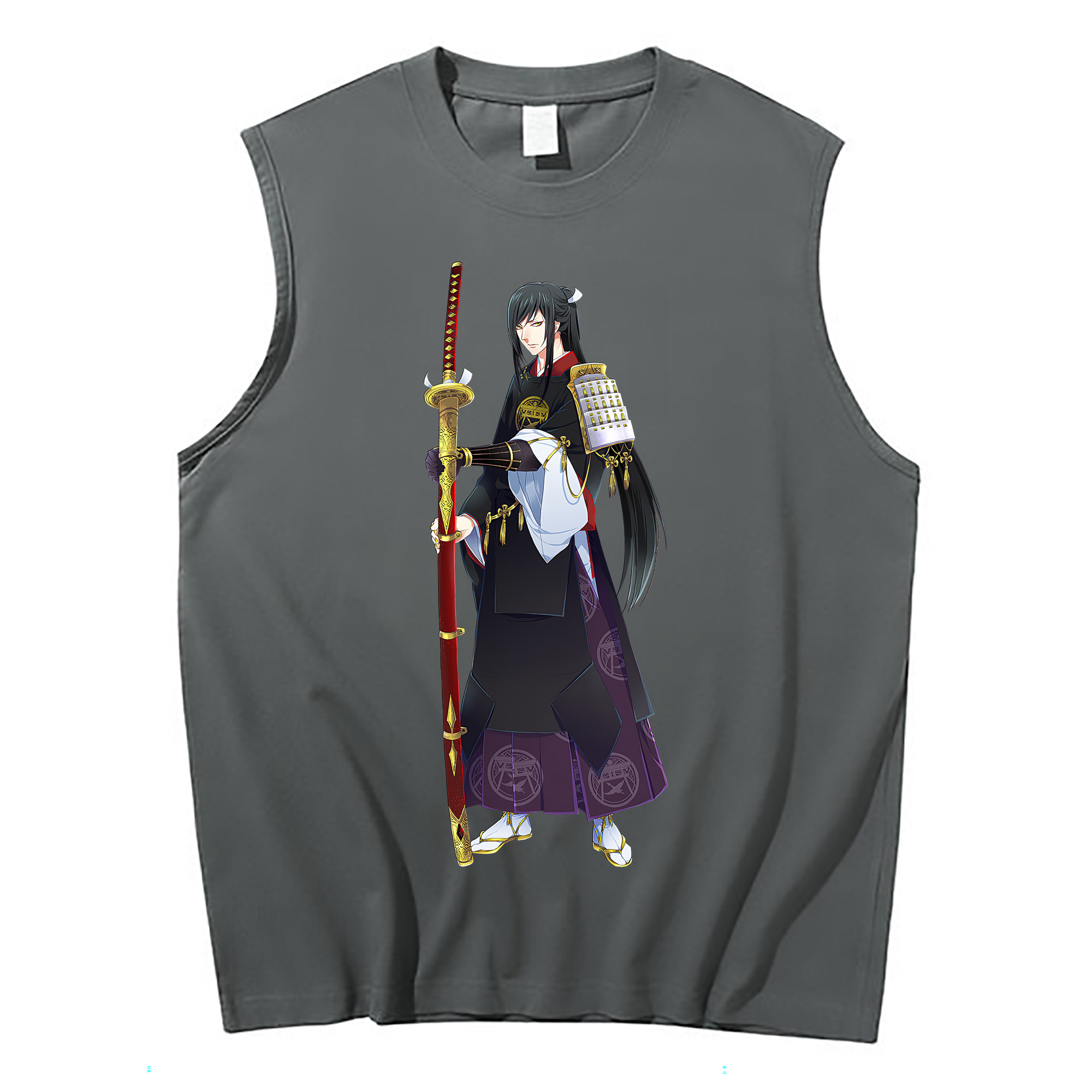 （画像用） 刀剣乱舞 Touken Ranbu コットン100％タンクトップ（フロントプリント）